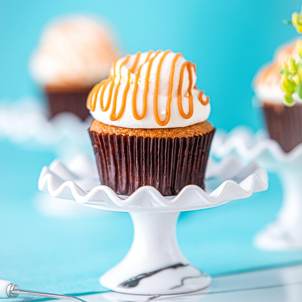 Caramel Cake Cupcake